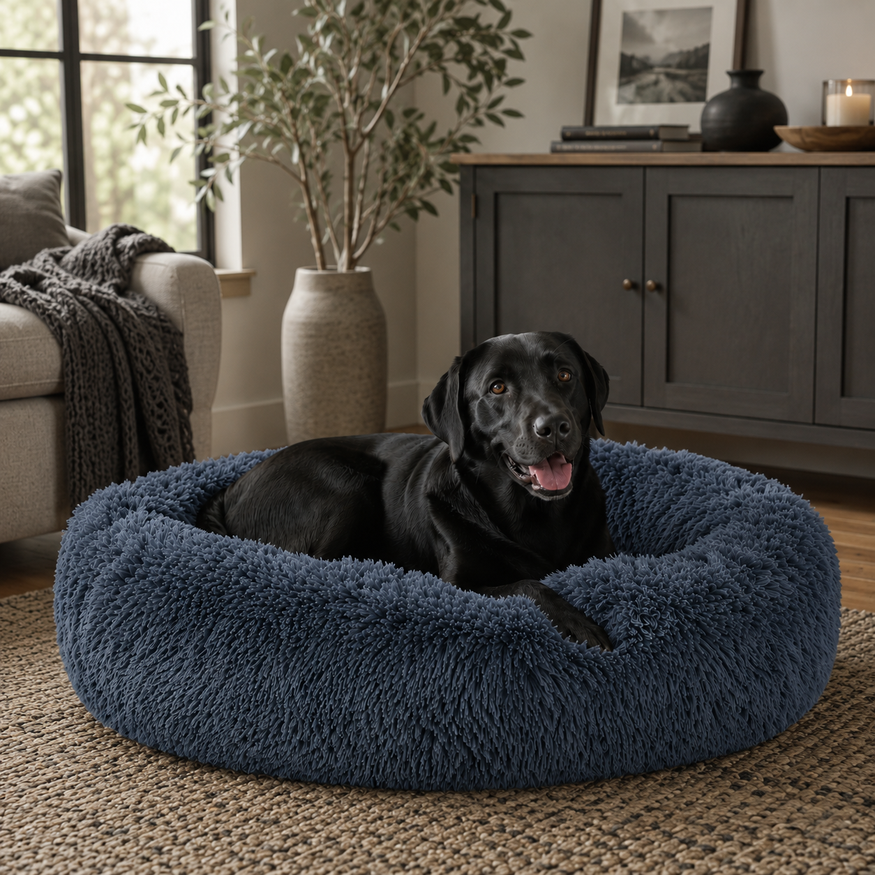The Super Cuddler Biggest Anxiety Relieving Dog Bed
