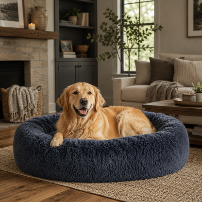 The Super Cuddler™  Dog Donut Bed