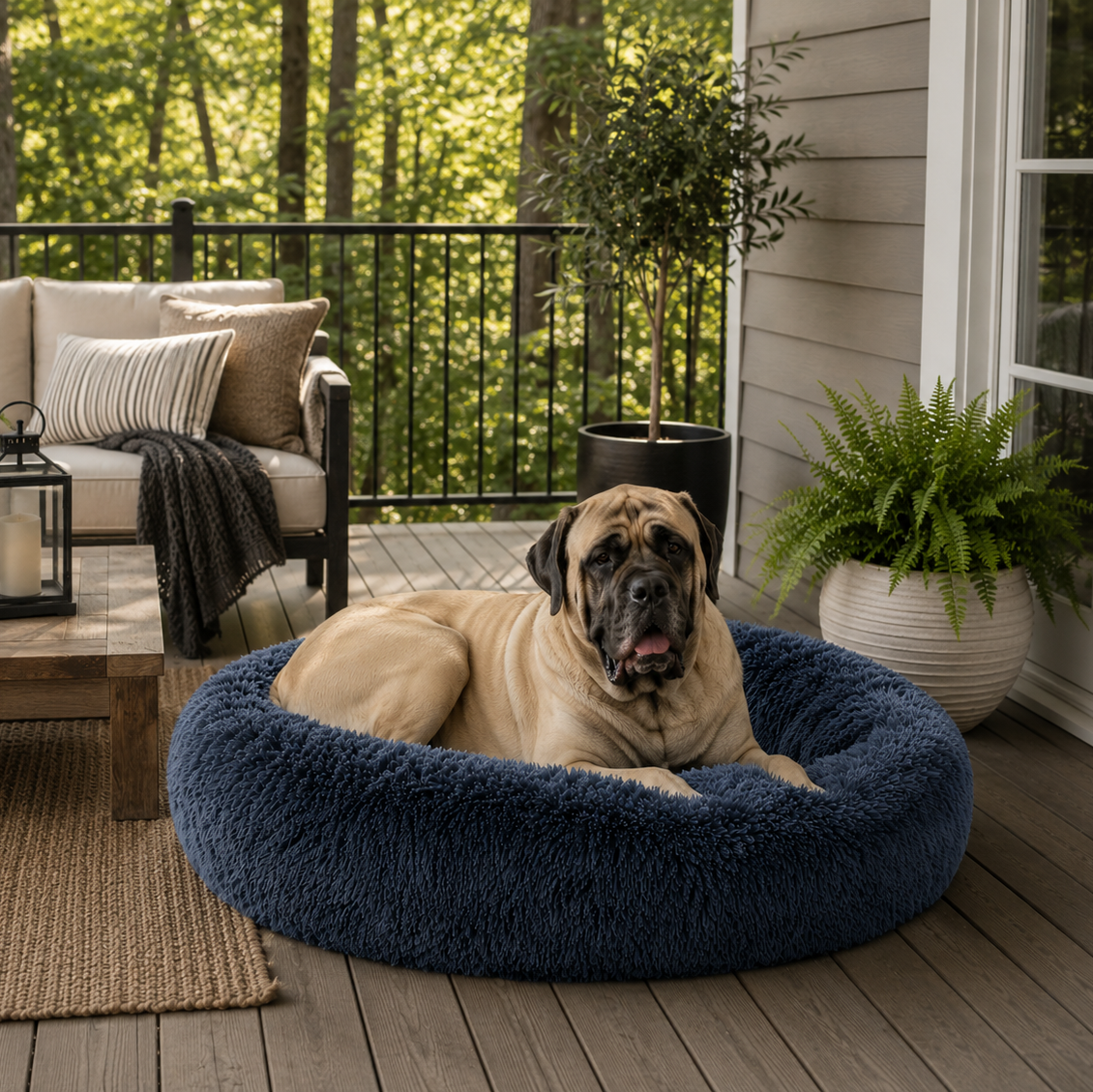 The Super Cuddler Biggest Anxiety Relieving Dog Bed