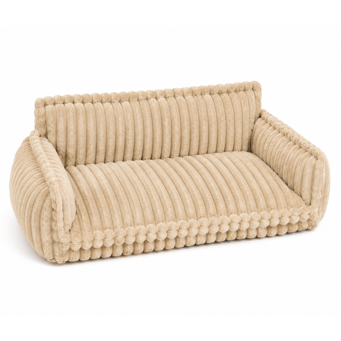 The Cuddle Nest™ Large Washable Fluffy Orthopedic Dog Sofa Bed