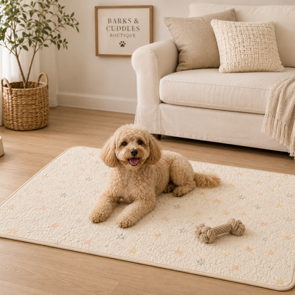 DryPaws™ Washable Reusable Dog Pee Pad | Non-Slip Indoor Puppy Potty Mat