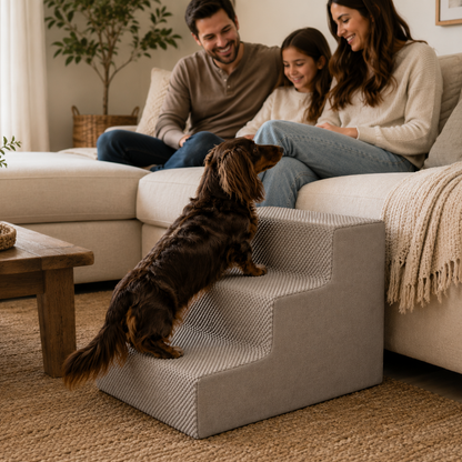 CloudStep™ Non-Slip Dog Stairs for Beds & Couches & Small Dogs
