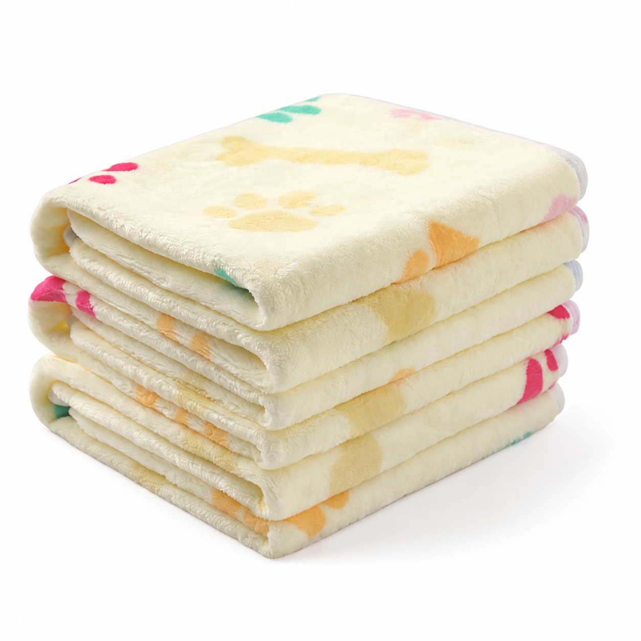 SnugglePaw™ Soft Fleece Dog & Cat Blanket – Pet Bed, Couch, Crate &Car Cover