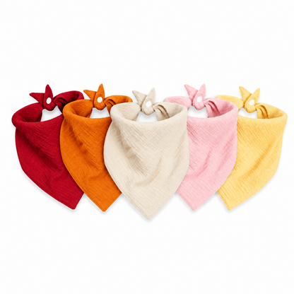 CloudKnot™ Fall Cotton Dog Bandana