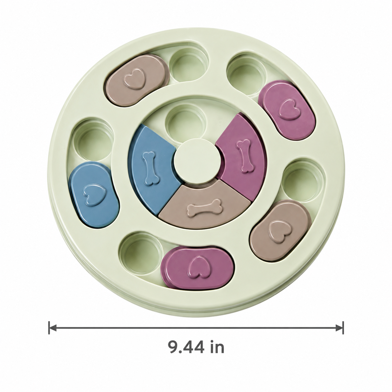 KibbleQuest™ Interactive Dog Puzzle Slow Feeder Toy