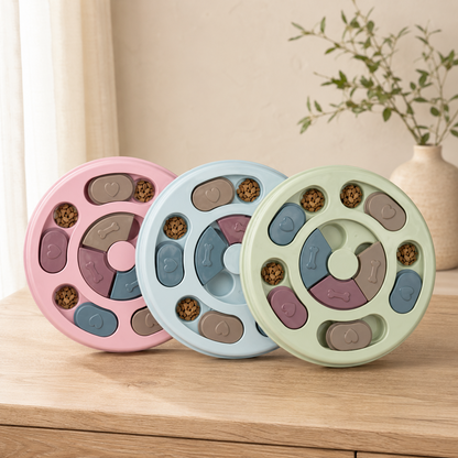KibbleQuest™ Interactive Dog Puzzle Slow Feeder Toy