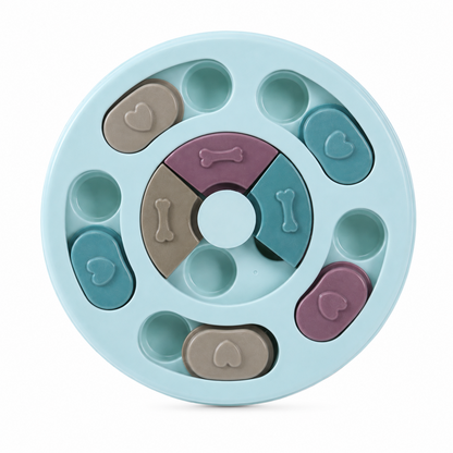 KibbleQuest™ Interactive Dog Puzzle Slow Feeder Toy
