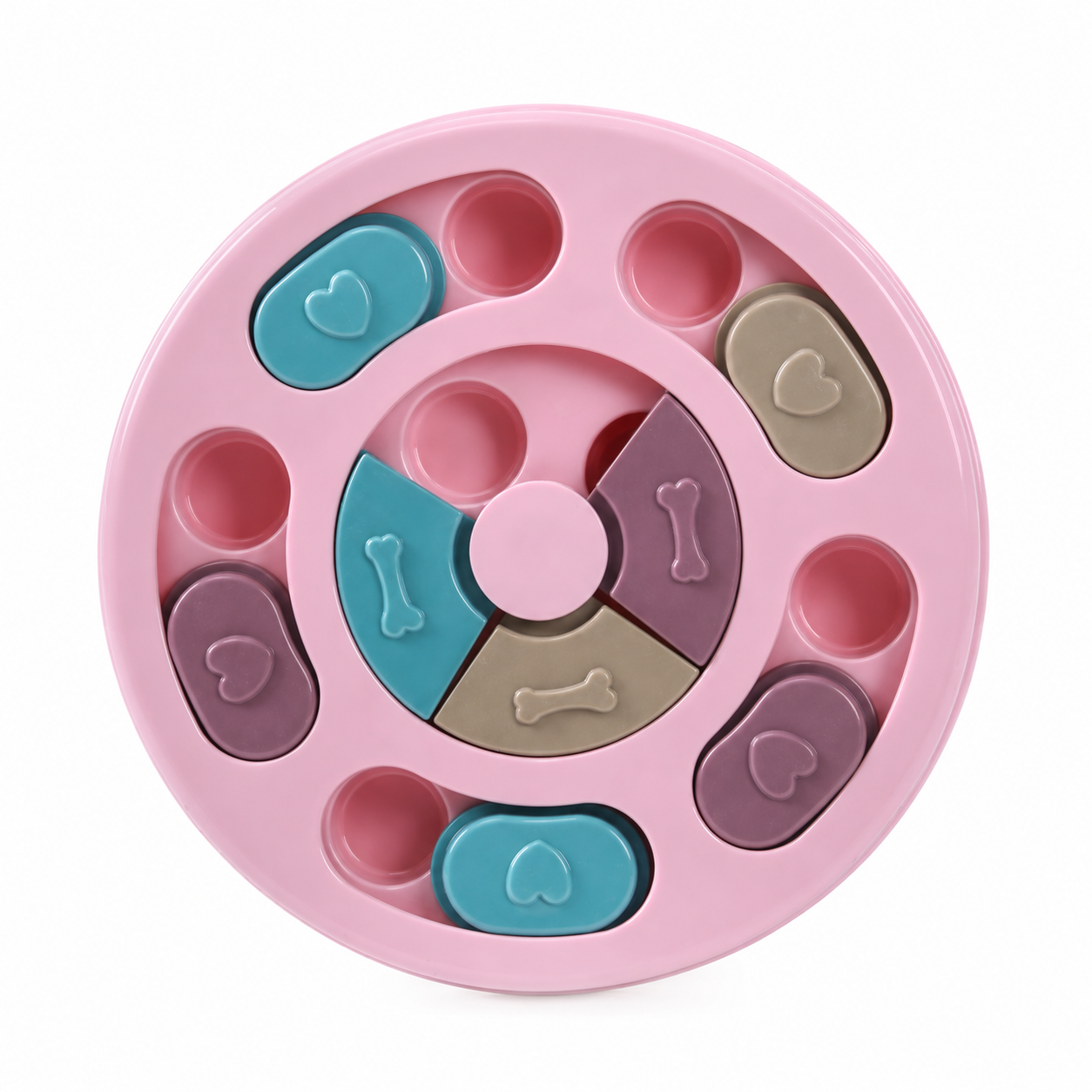 KibbleQuest™ Interactive Dog Puzzle Slow Feeder Toy