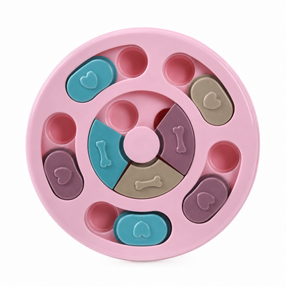 KibbleQuest™ Interactive Dog Puzzle Slow Feeder Toy