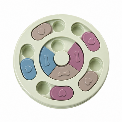 KibbleQuest™ Interactive Dog Puzzle Slow Feeder Toy
