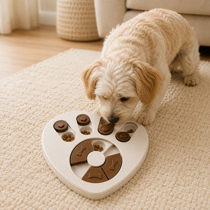 Paws & Seek™ Interactive Stimulation Enrichment Dog Puzzle Toy & Slow Feeder