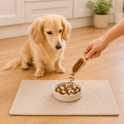 PawDoodle™ Ceramic Slow Feeder Bowl for Dogs