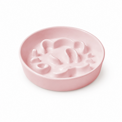 PawDoodle™ Ceramic Slow Feeder Bowl for Dogs