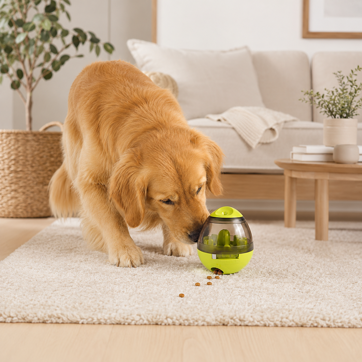 PuzzlePaw™ Interactive Dog Treat Dispenser Toy for Small, Medium & Large Dogs
