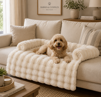 SnuggleShield™ Soothing Dog Sofa Protector Bed & Furniture Cover