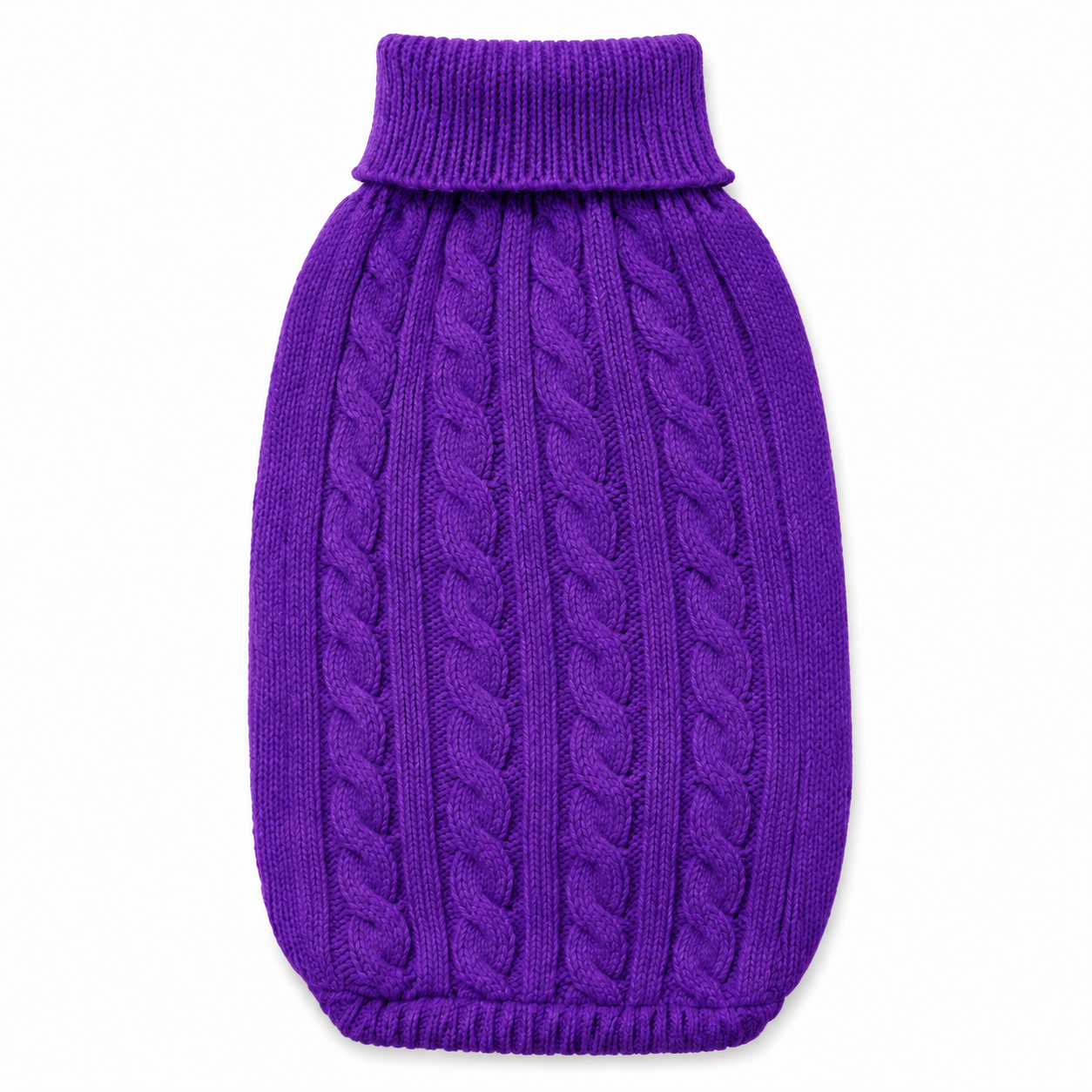 CozyKnit™ Fall Cable-Knit Dog Sweater – Warm Autumn Pullover for Small, Medium, Large Dogs