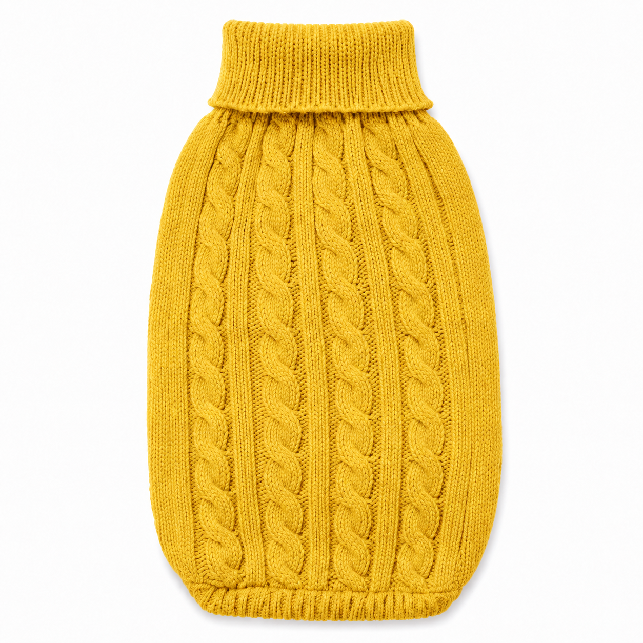 CozyKnit™ Fall Cable-Knit Dog Sweater – Warm Autumn Pullover for Small, Medium, Large Dogs