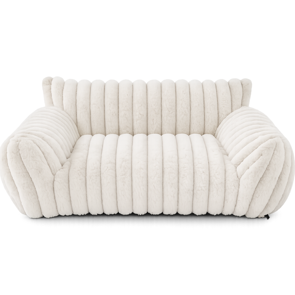 The Cuddle Nest™  Washable Fluffy  Dog Sofa Bed