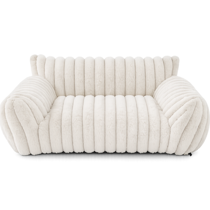 The Cuddle Nest™  Washable Fluffy  Dog Sofa Bed