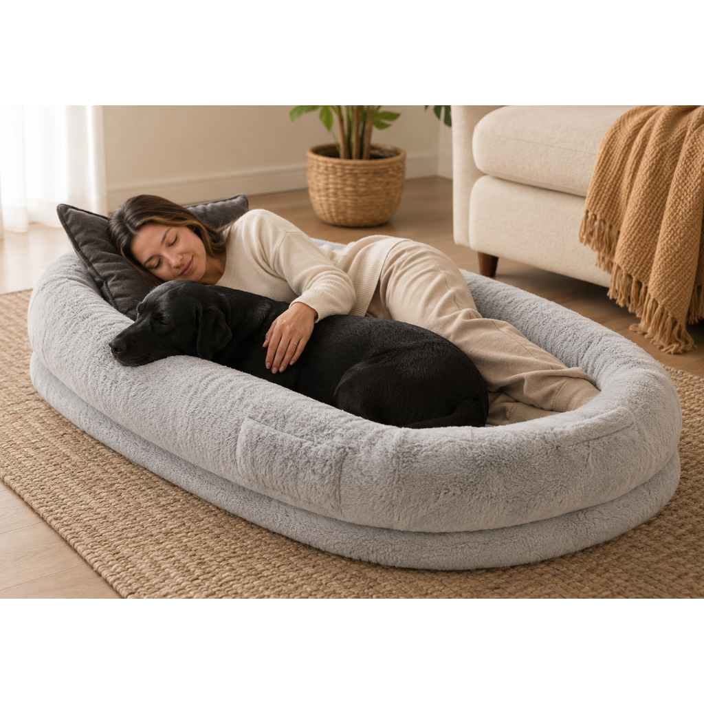 The CozyDen™ Human Dog Bed