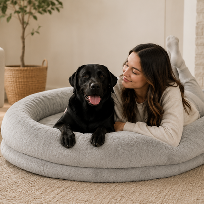 The CozyDen™ Human Dog Bed