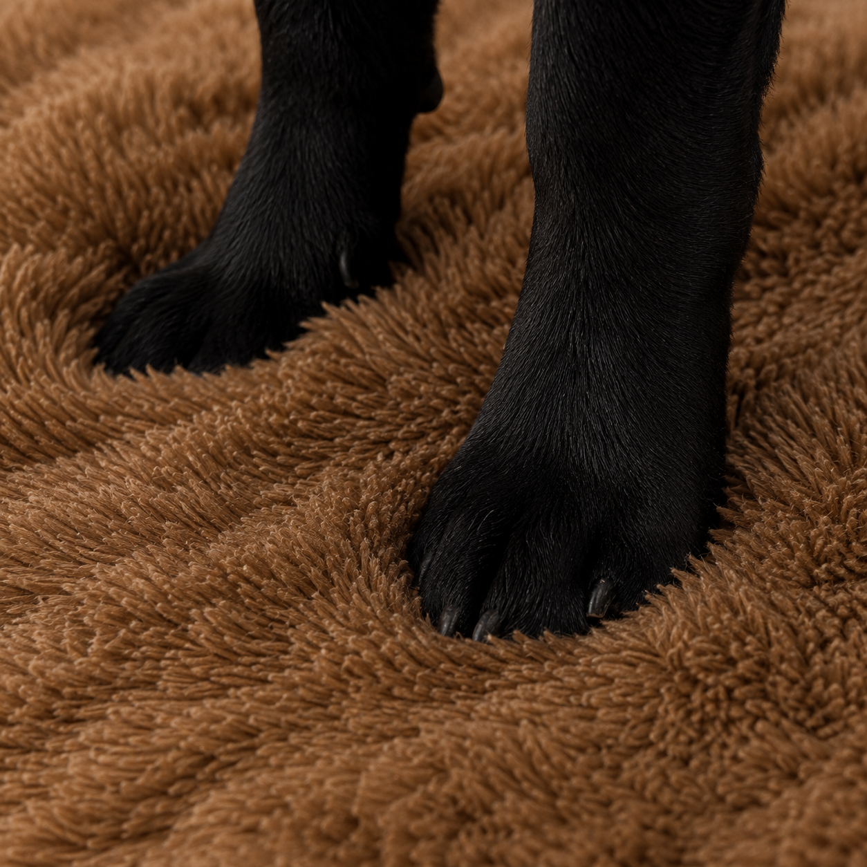 The SuperCuddler™ Washable Fluffy Dog Donut Bed for Small, Medium & Large Dogs Up to 80 Pounds